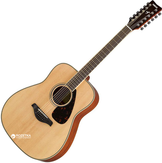Гитара акустическая Yamaha FG820-12 Natural – фото, отзывы ...