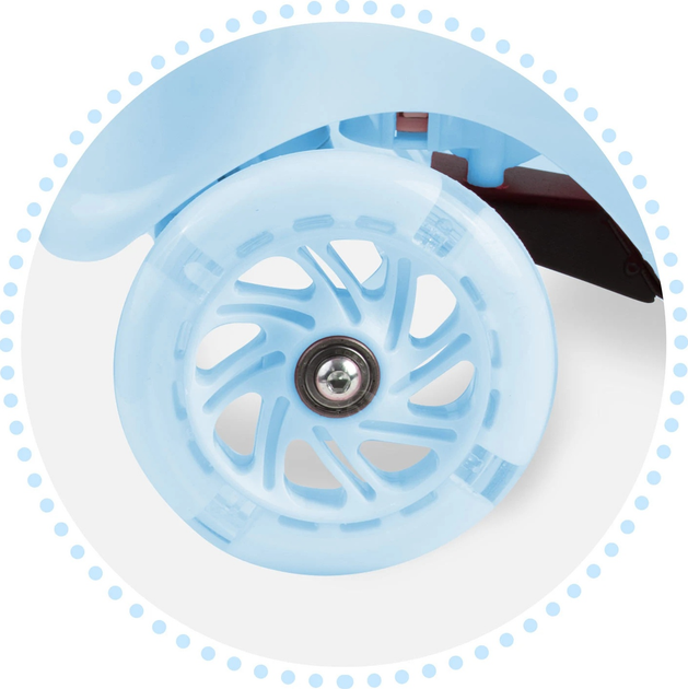 Самокат дитячий триколісний Ricokids Piko Синій (5903890605384) - зображення 8