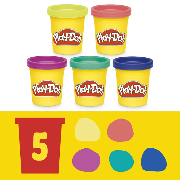 Zestaw kreatywny Hasbro Play-Doh School day fun G1641 (5010996293879) - obraz 4