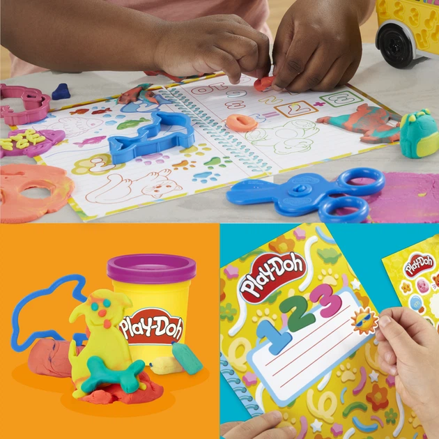 Zestaw kreatywny Hasbro Play-Doh School day fun G1641 (5010996293879) - obraz 8
