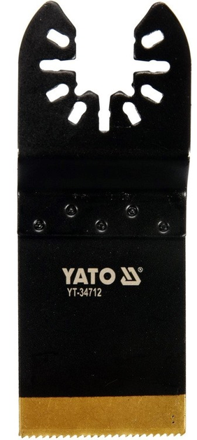 Полотно-насадка різальне для реноватора YT-82220 YATO по дереву і металу l= 90/40 мм w= 34 мм (YT-34712) - зображення 2