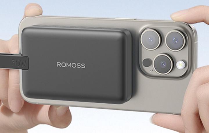 УМБ Romoss WMS10 10000mAh 30W Black (WMS10-121-2133H) - зображення 8