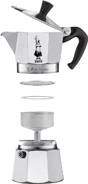 Kawiarka Bialetti La Mokina 40 ml (8006363029216) - obraz 2