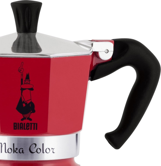 Kawiarka Bialetti Cafeteira Moka Espresso czerwona 270 ml (AGDBLTEXP0061) - obraz 2