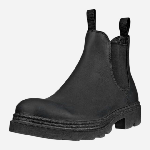 Sztyblety męskie skórzane ECCO Grainer M 21470402001 48 31.5 cm Czarne (194890799387) - obraz 1