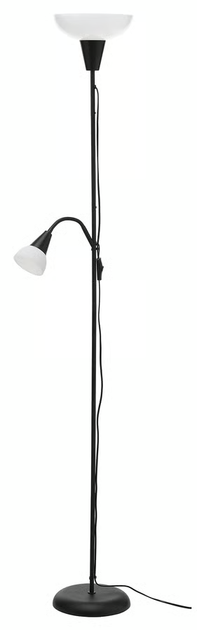 Lampa podłogowa IKEA TÅGARP do czytania Czarny/biały (404.863.87) - obraz 1
