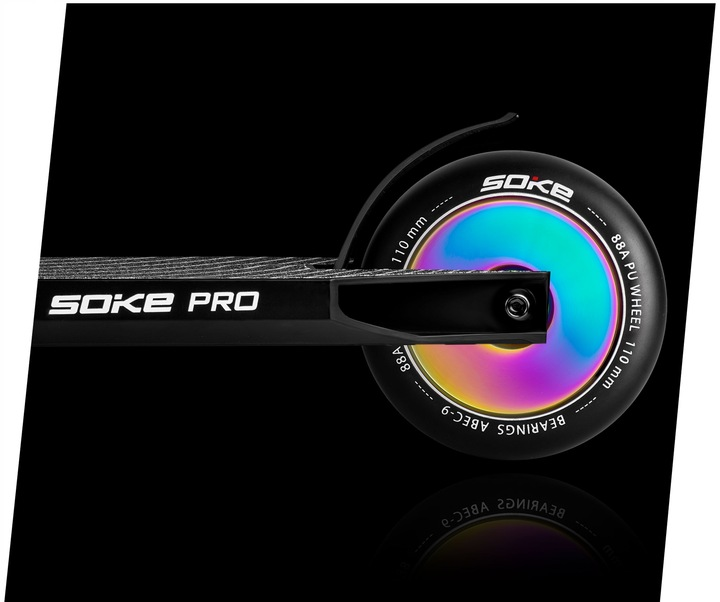 Kolka do hulajnogi Soke 110 mm rainbow 2 szt. 1668 (5903890605100) - obraz 6