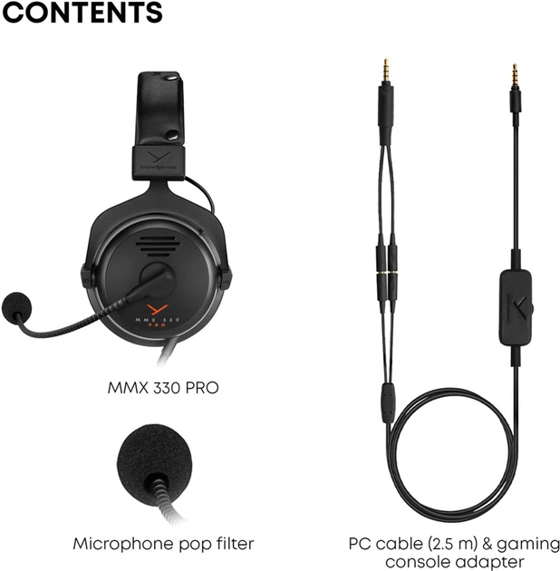 Słuchawki Beyerdynamic MMX 330 PRO (4010118005220) - obraz 4