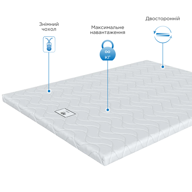 Топпер (матрас на диван) Gutenkauf Topper Aero 140x200 - Фото 3 Топпер (матрас на диван) Gutenkauf Topper Aero 140x200 - изображение 3