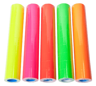 Цінник BUROMAX 282103-11 (26*16) 6м 375шт. прямокутний, помаранчевий (зовнішня намотка), до пістолета BUROMAX 4312 (10) /BM.282103-11/ - Фото 2 Цінник BUROMAX 282103-11 (26*16) 6м 375шт. прямокутний, помаранчевий (зовнішня намотка), до пістолета BUROMAX 4312 (10) /BM.282103-11/ - изображение 2