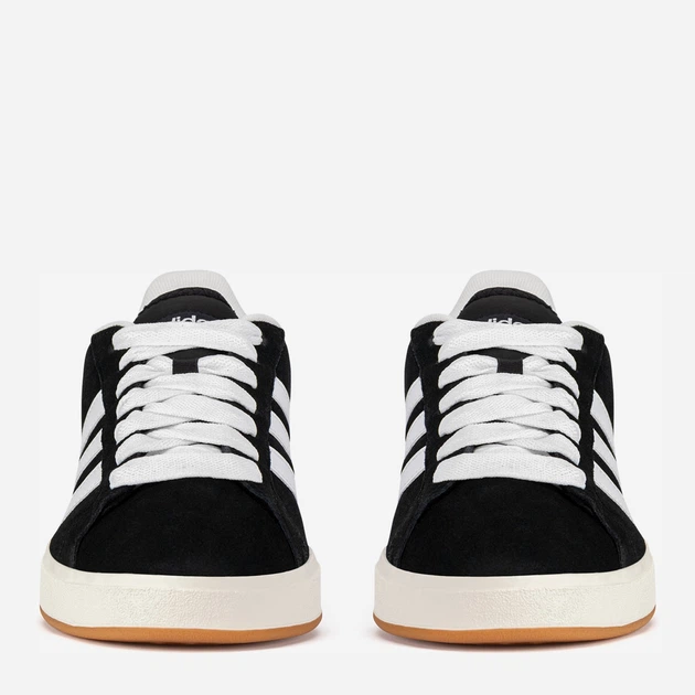 Мужские кеды замшевые низкие Adidas Grand Court Base 00S IH6184 40.5 (7UK) 25.5 см Черные (4067897286371) - Фото 4 Мужские кеды замшевые низкие Adidas Grand Court Base 00S IH6184 40.5 (7UK) 25.5 см Черные (4067897286371) - изображение 4