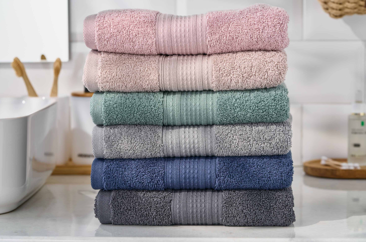 Рушник махровий Ardesto SuperSoft 50х90см, 100% бавовна, сірий темний ART2250MCP - зображення 4