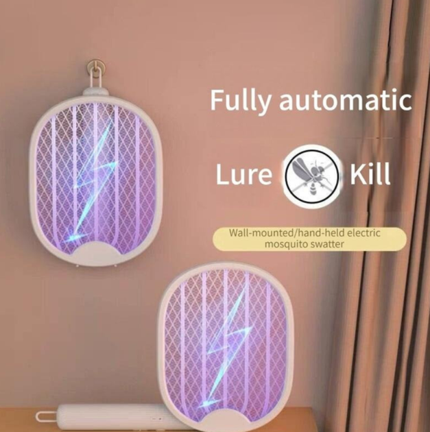 Мухобойка GeForest Mosquito Lamp Swatter электрическая, неповоротная, белая - изображение 6