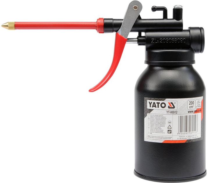 Oliwiarka YATO 200 ml, z elastycznym aplikatorem (YT-06912) - obraz 1