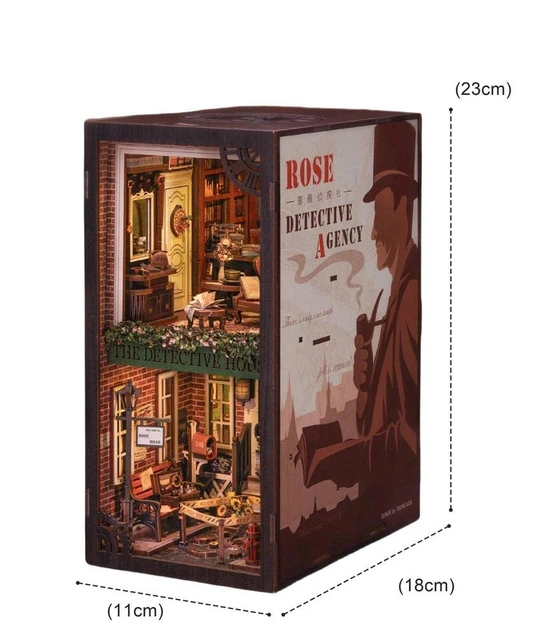 Бук Нук Детективне агенство Book Nook Detective Agency Інтер'єрний конструктор SZ02 - изображение 12