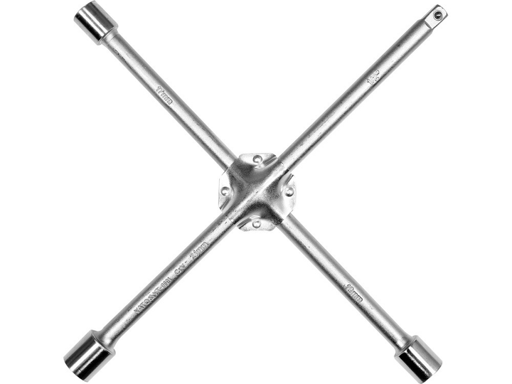 Klucz krzyżakowy YATO do kół 17 x 19 x 21 mm x 1/2'' (YT-0801) - obraz 1