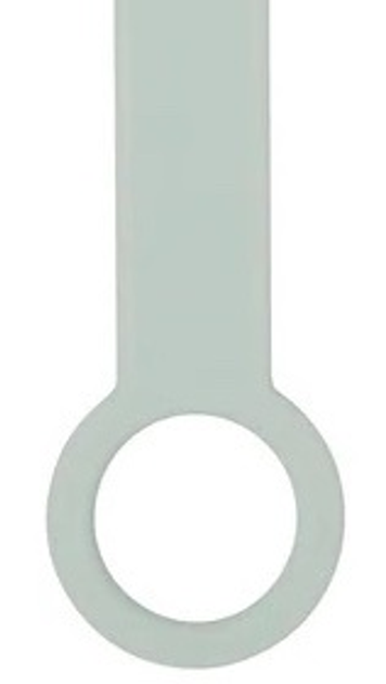 Подвіска для пустушки Nattou Silicone & Rubber Світло-зелена 21 см 875516 (5414673875516) - зображення 3