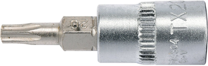 Головка торцева YATO з викрутковою насадкою TORX 1/4" Т20 37 мм (YT-04304) - зображення 2