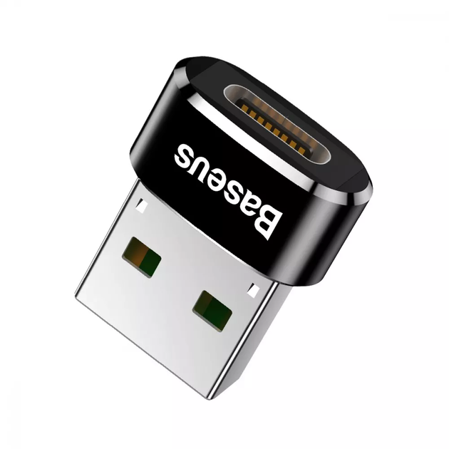 Переходник Baseus Exquisite Type-C to USB Black - изображение 8