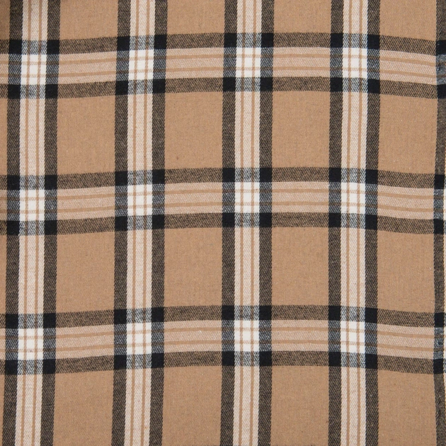 Ткань сорочечная фланель в клетку (140г/м.кв пог.м) 174393 - изображение 2