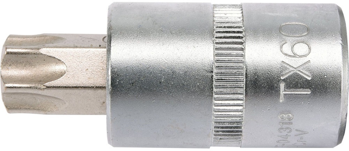 Головка YATO з викрутковою насадкою TORX 1/2" Т60 55 мм (YT-04318) - зображення 2