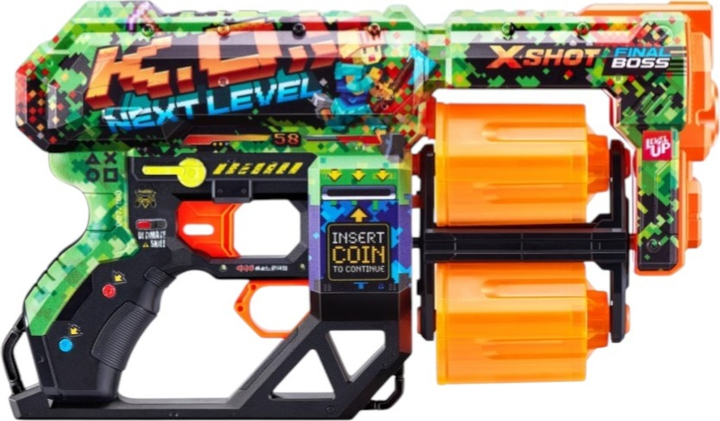Бластер Zuru X-Shot Skins - Страшний нокаут (4894680022669) - зображення 2