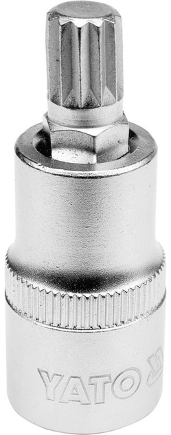 Головка YATO з викрутковою насадкою Spline 1/2" M10 55 мм (YT-04343) - зображення 1
