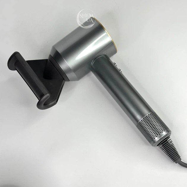 Фен-стайлер 6в1 для волос с 6 магнитными насадками Super Hair Dryer 1600Вт, компактный фен для сушки и укладки волос с 3 температурными режимами, 3 скоростями и холодным обдувом S50-D81-Gold - изображение 7