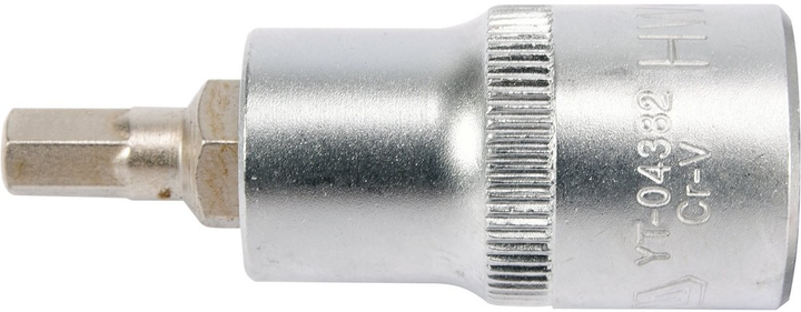 Головка YATO з викрутковою насадкою HEX 1/2" 6 мм 55 мм (YT-04382) - зображення 2