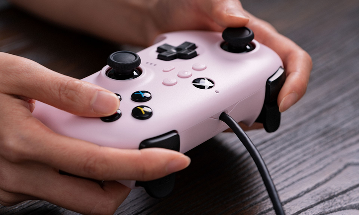 Дротовий геймпад 8BitDo Ultimate Wired Controller for Xbox Pink (RET00294) - зображення 4
