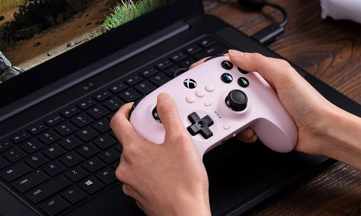 Дротовий геймпад 8BitDo Ultimate Wired Controller for Xbox Pink (RET00294) - зображення 5