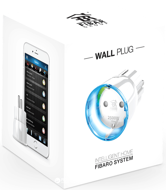 Розумна розетка FIBARO Wall Plug Z-Wave Біла (FGWPF-102_ZW5) - зображення 3