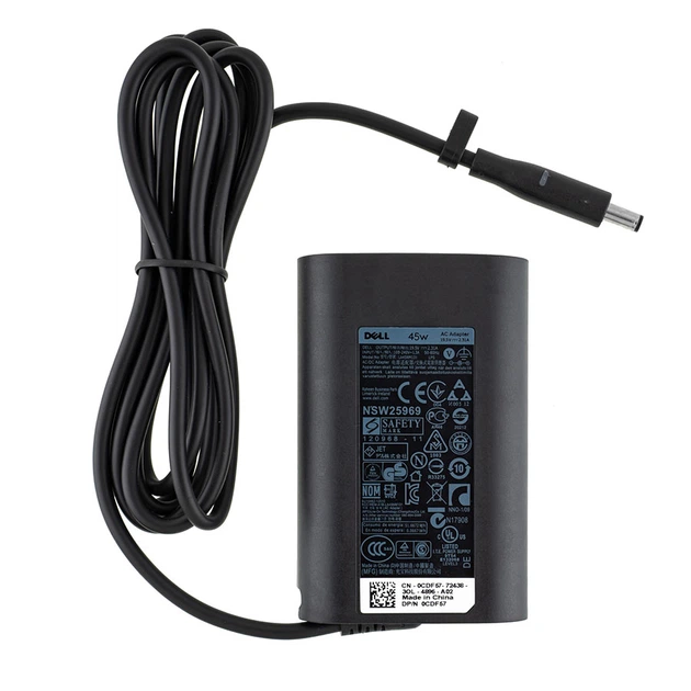 Оригинальный блок питания для ноутбука DELL 19.5V, 2.315A, 45W, 4.5*3.0-PIN, Black, OVALE (2341131) - изображение 2