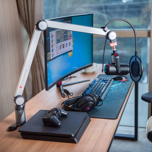 Statyw do mikrofonu Thronmax Caster Boom Pro Arm S1P (8711148977872) - obraz 5
