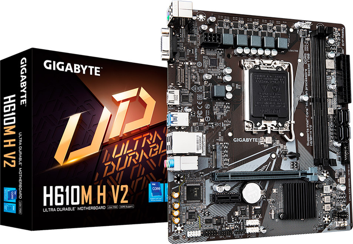 Płyta główna Gigabyte H610M H V2 (s1700, Intel H610, PCI-Ex16) - obraz 4