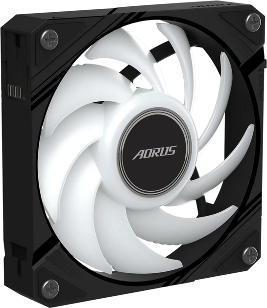 Wentylator Gigabyte Aorus EZ Chain Fan 120 Black (GP-ECFAN1201) - obraz 6
