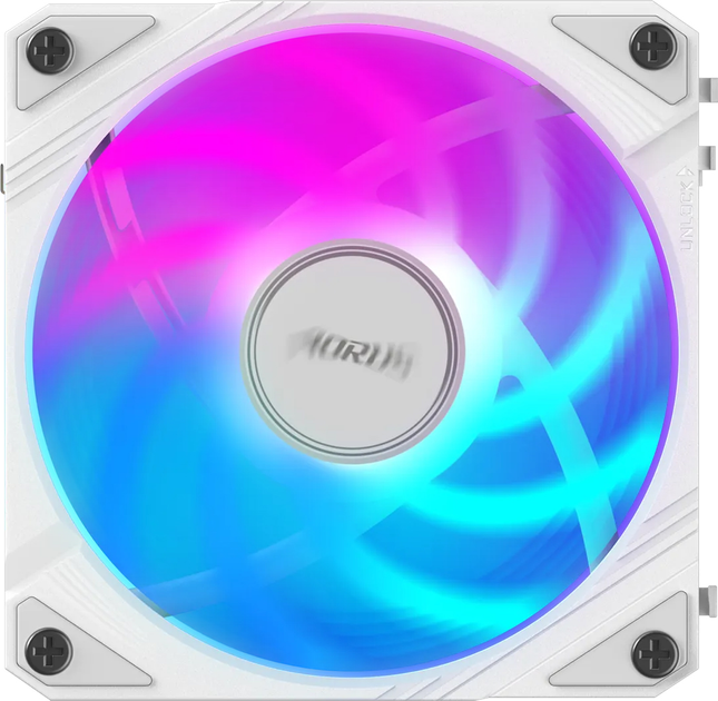 Wentylator Gigabyte Aorus EZ Chain Fan 120 ICE White (GP-ECFAN1201 ICE) - obraz 2