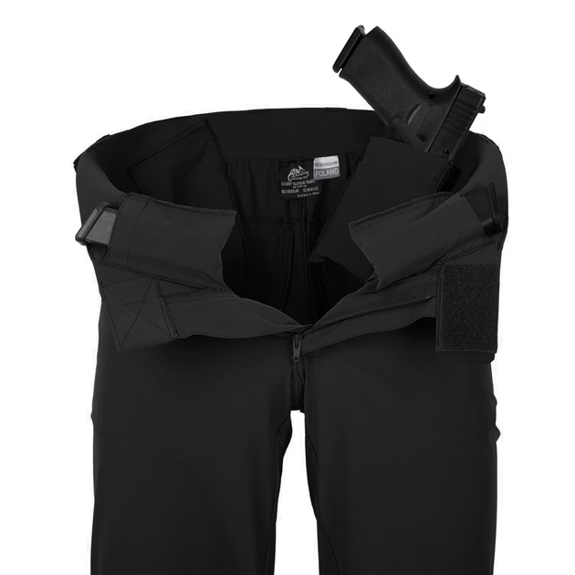 Брюки тактические демисезонные Helikon CTP VersaStretch Lite, Black, W42/L34 - изображение 7