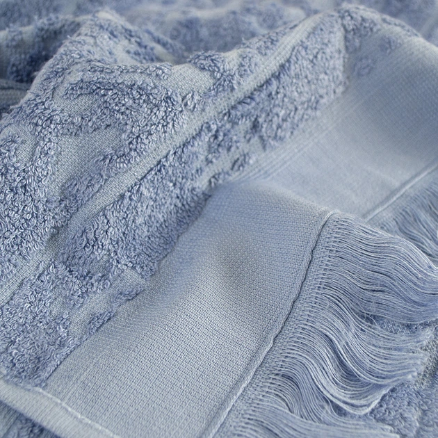 Полотенце Tac Royal Bamboo Jacquard - S. Mavi 50*90 - Фото 3 Полотенце Tac Royal Bamboo Jacquard - S. Mavi 50*90 - изображение 3