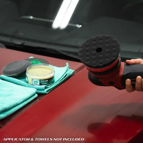 Автомобільний твердий віск Turtle Wax Hybrid Solutions Graphene Paste Wax 156 г з графеном та керамікою для захисту кузова - зображення 5