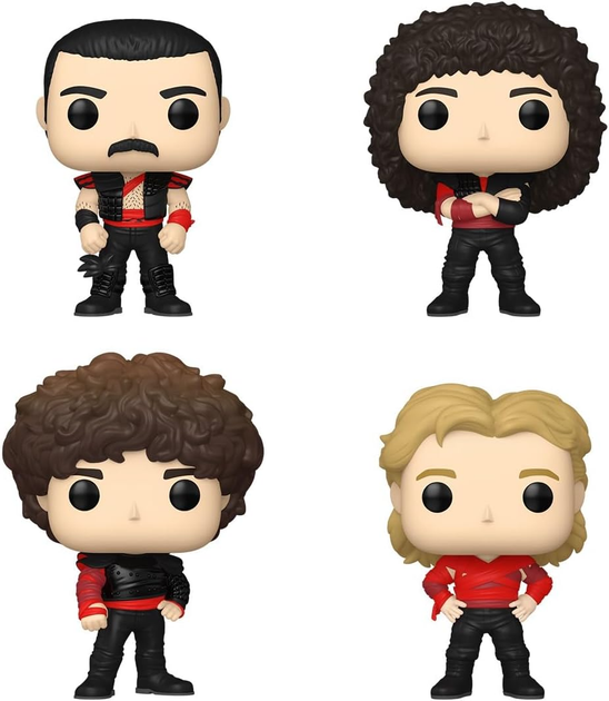 Zestaw figurek Funko Pop! Rocks: Queen 4-Pack Radio Gaga (889698706025) - obraz 2