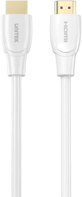 Kabel Unitek HDMI - HDMI 2.0 4K 60Hz 5m White (C11090AWH03-5M) - obraz 2