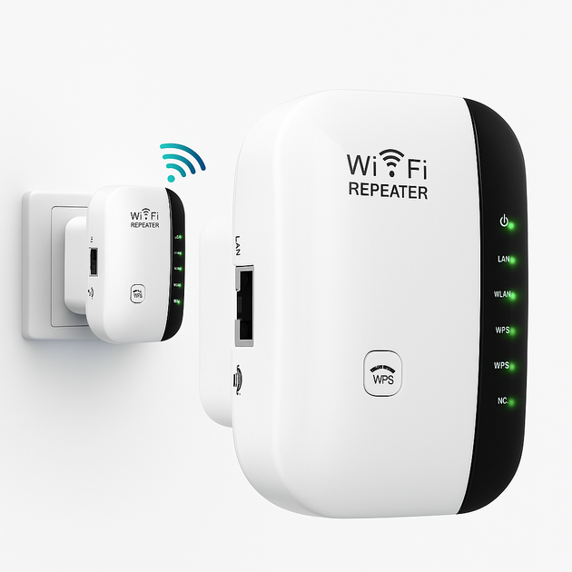 Усилитель WiFi сигнала до 30 Мбит/с, 2,4G, МТ02, беспроводной репитер в розетку, расширитель диапазона - изображение 2