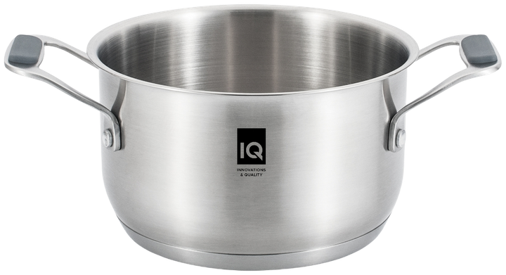 Каструля IQ Be Brave нержавіюча сталь 3.2 л з кришкою 20 см (IQ-2052-20) - зображення 2