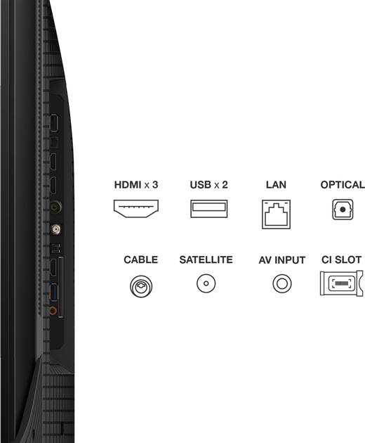 Телевізор TCL QLED 85" 85C655 - зображення 8