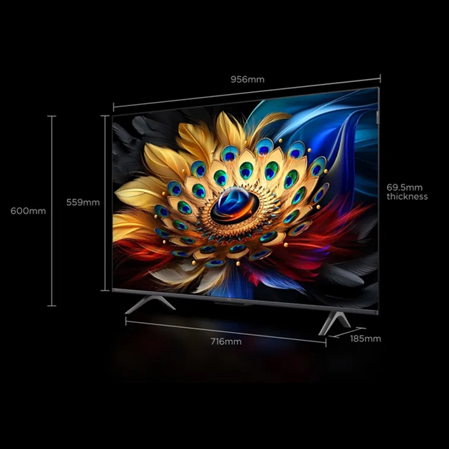 Телевізор TCL QLED 85" 85C655 - зображення 9