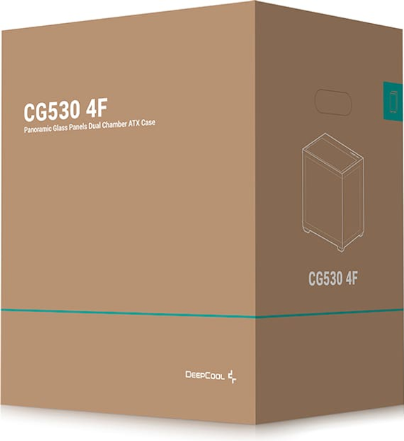 Корпус Deepcool CG530 4F Black (R-CG530-BKADA4-G-1) - зображення 12