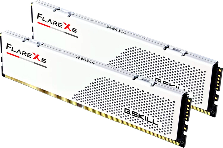Оперативна пам'ять G.Skill DDR5-6000 65536MB PC5-48000 (Kit of 2x32768MB) Flare X5 White (F5-6000J2836G32GX2-FX5W) - зображення 3