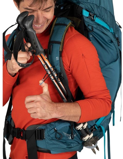 Рюкзак Osprey Atmos AG 65 л L/XL Blue (009.2790) - зображення 7