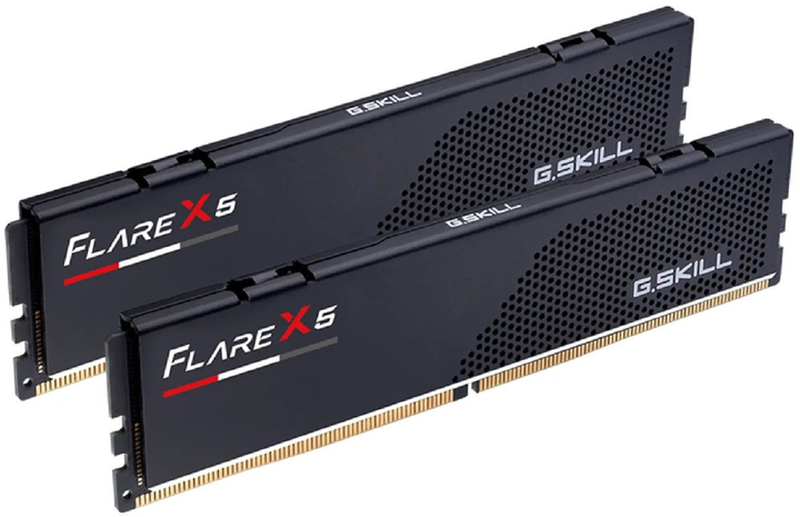 Pamięć RAM G.Skill DDR5-6400 32768MB PC5-51200 (Kit of 2x16384MB) Flare X5 Black (F5-6400J3240G16GX2-FX5) - obraz 2